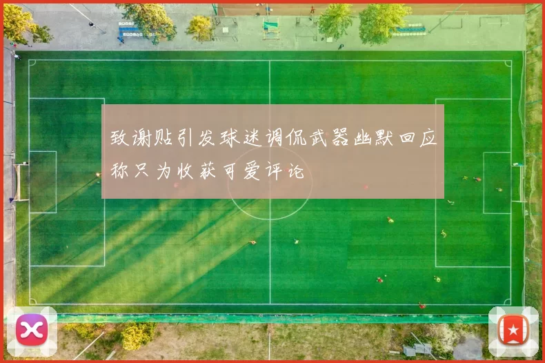 致谢贴引发球迷调侃武器幽默回应称只为收获可爱评论